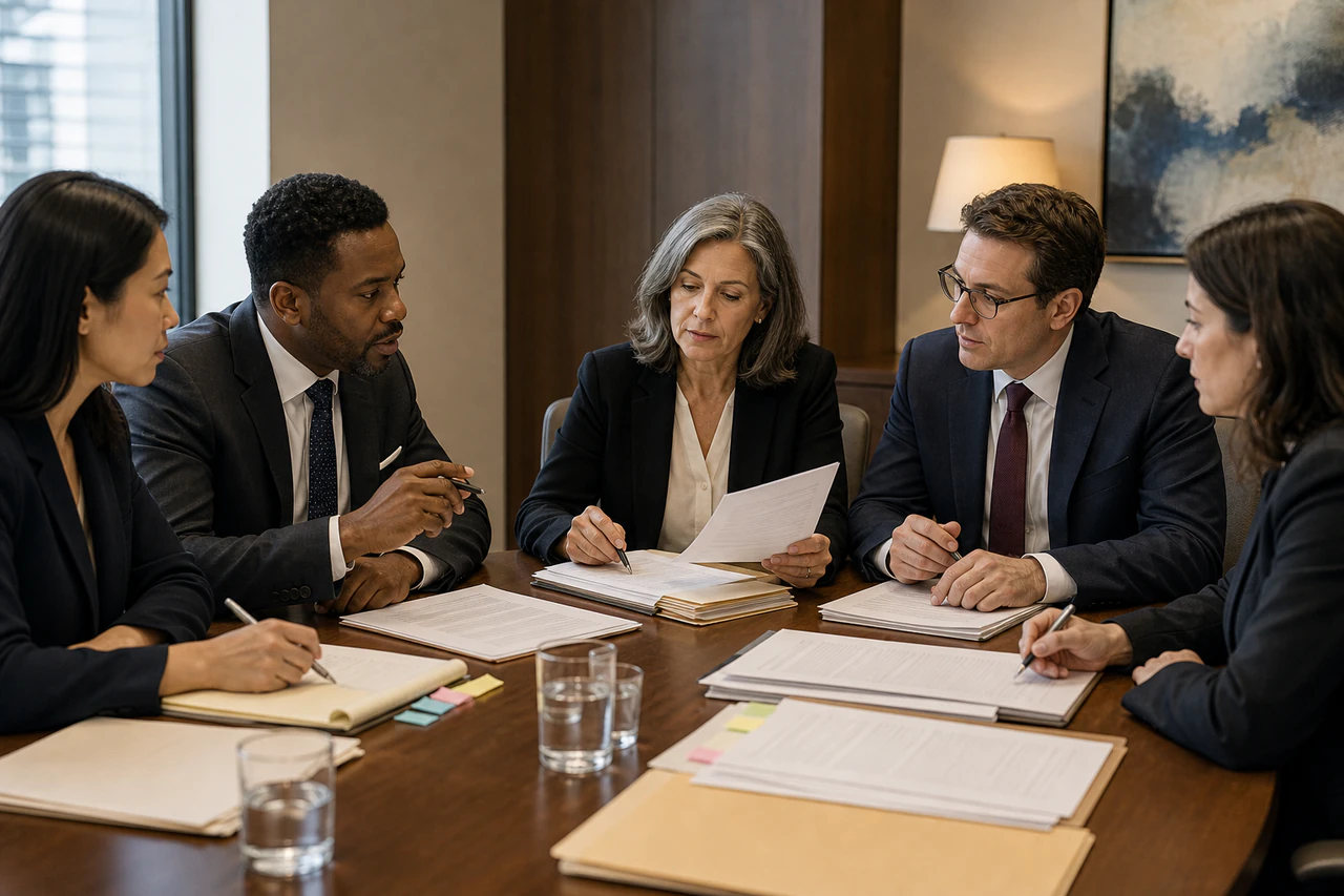 The Talent Leverage team partnering with clients